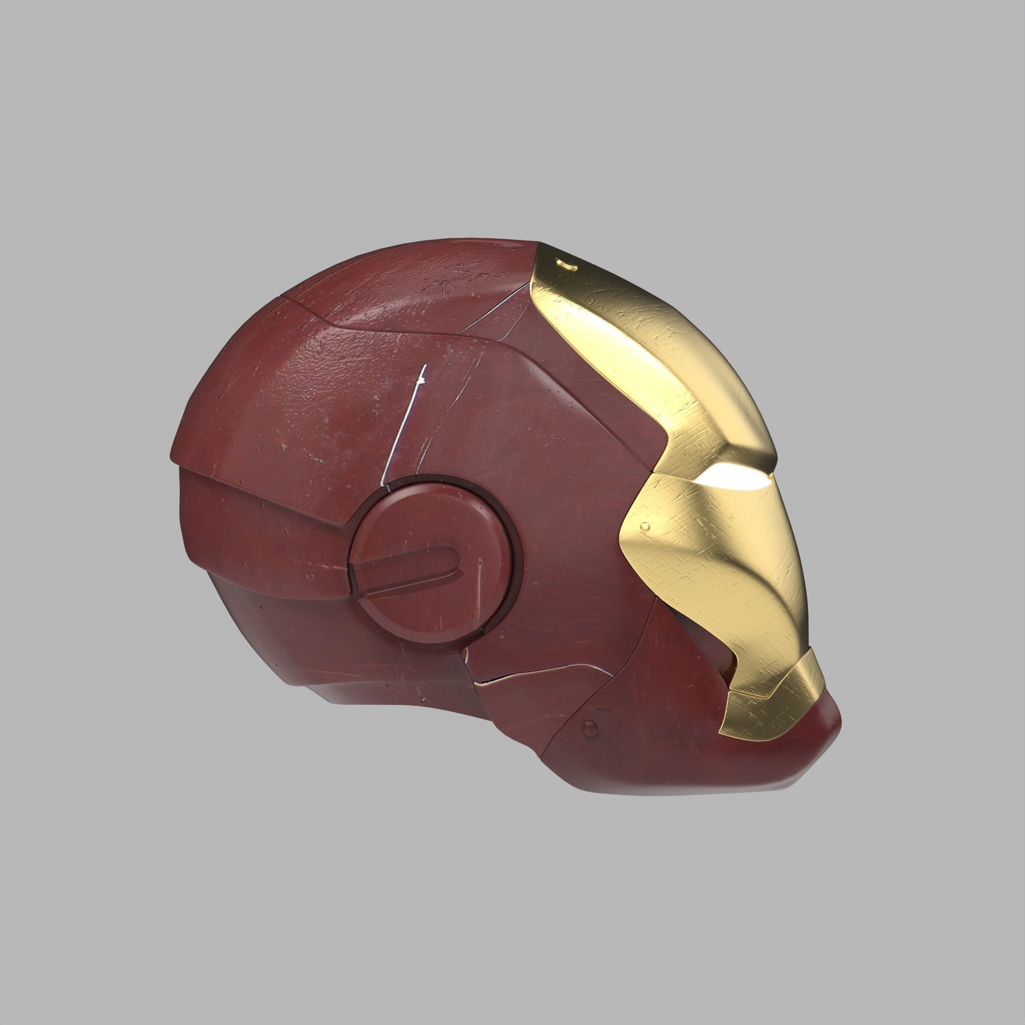 IRON MAN Mark Low-poly 3D model_4