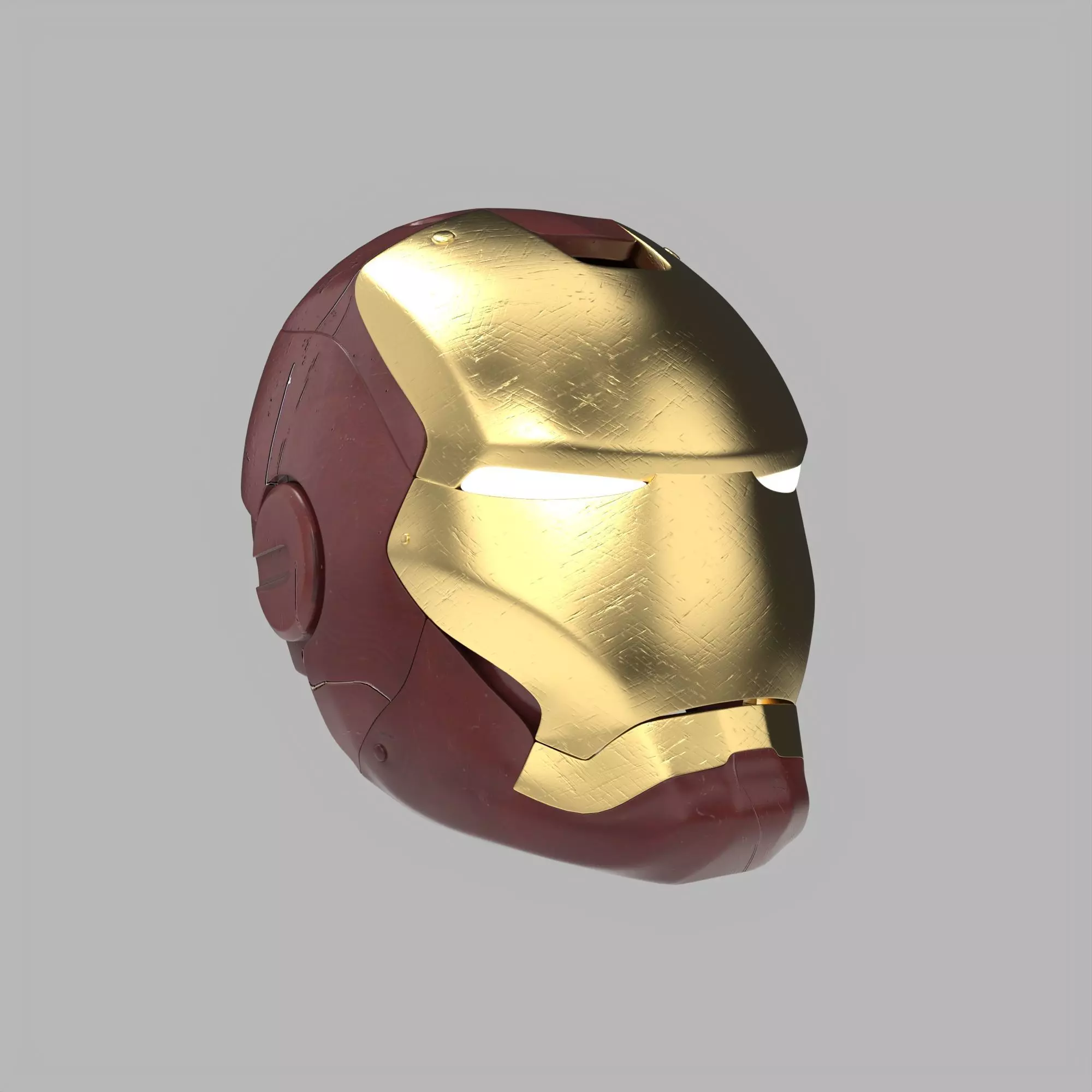IRON MAN Mark Low-poly 3D model_0