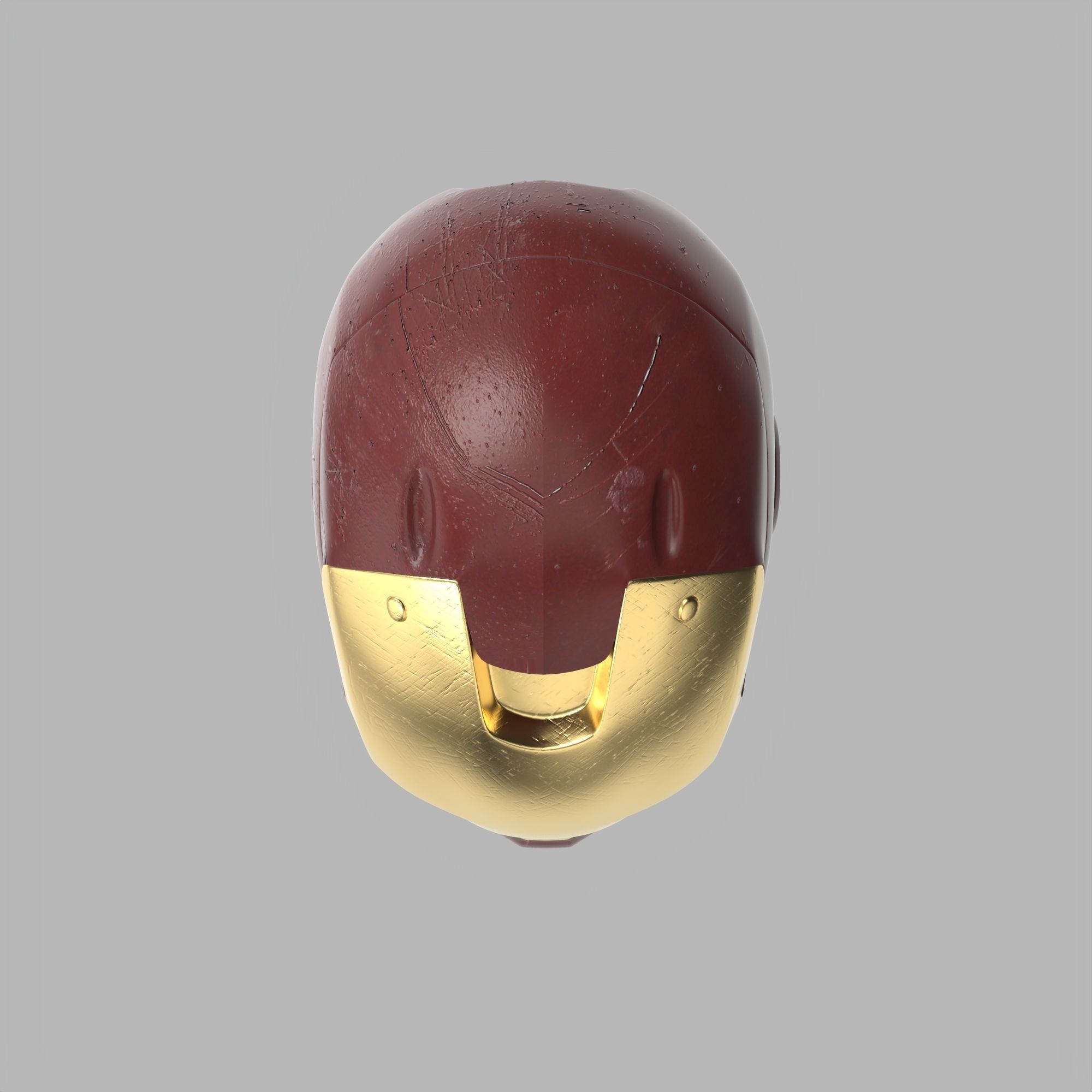 IRON MAN Mark Low-poly 3D model_3