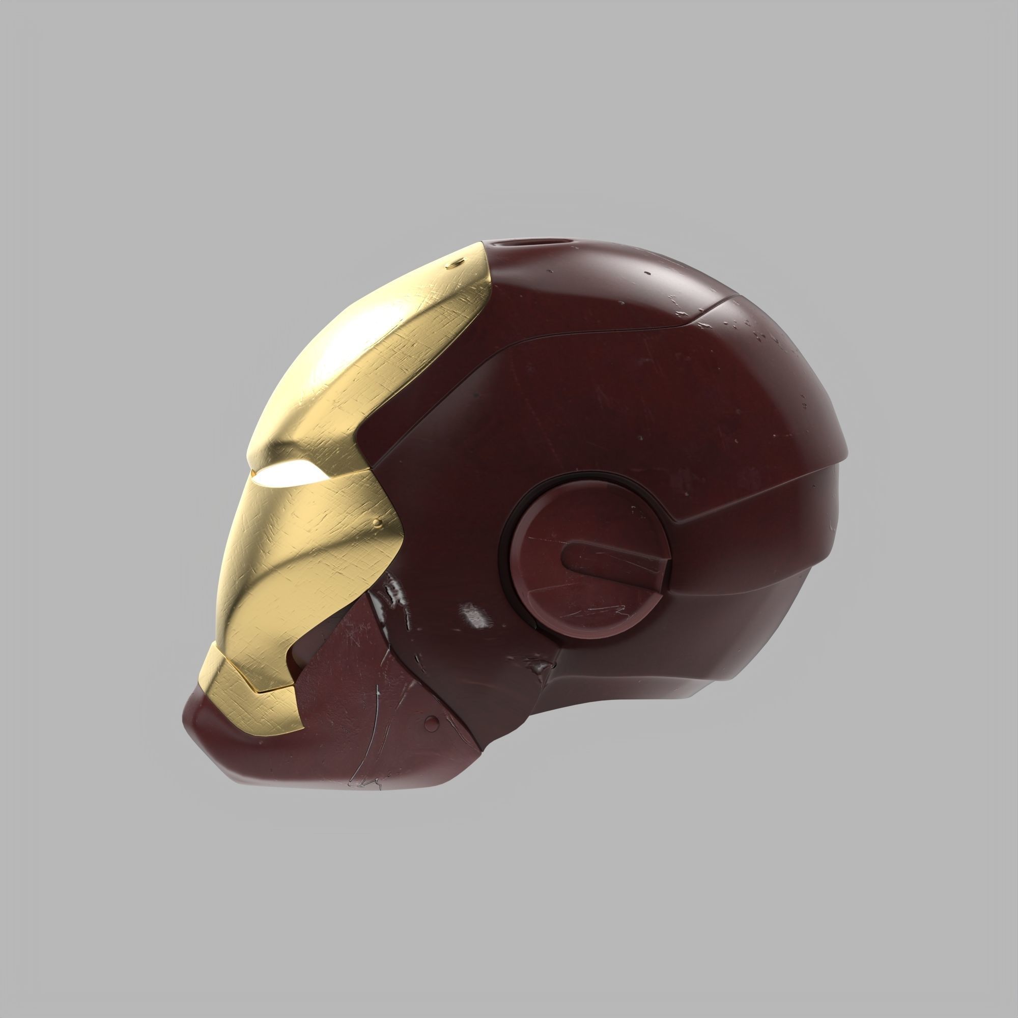 IRON MAN Mark Low-poly 3D model_5