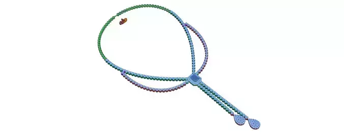 necklaces tennis racket