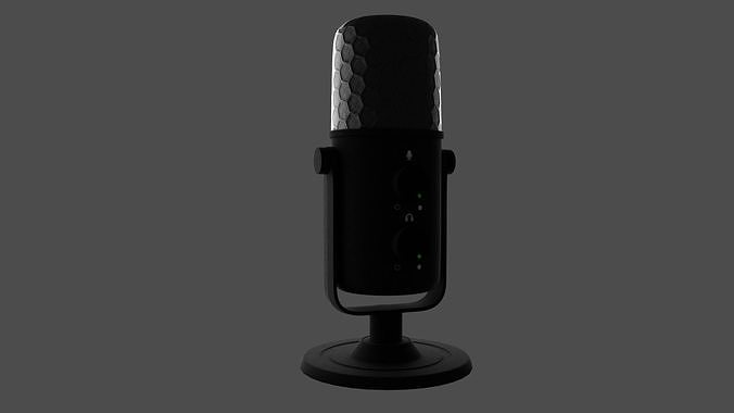 microphone Free 3D model