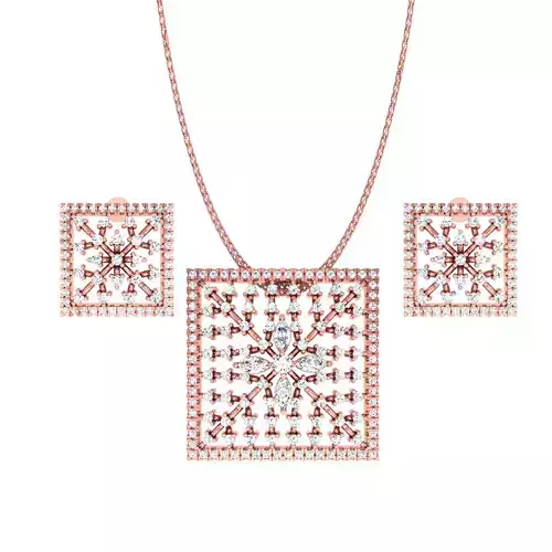 Pendant Earrings Combo