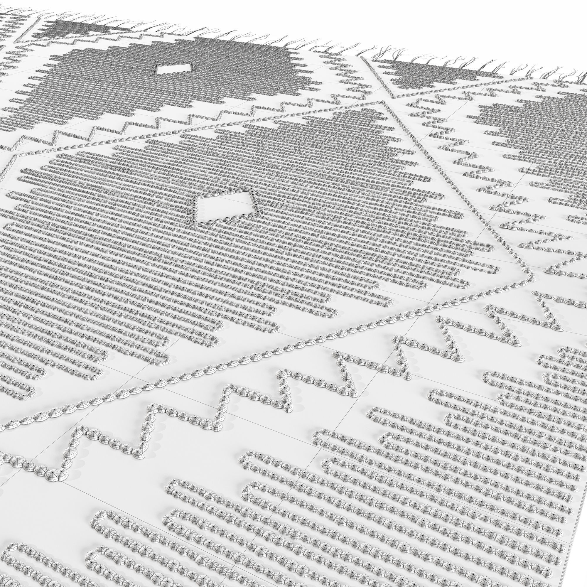 Tierra Natural Rug 3D model_11