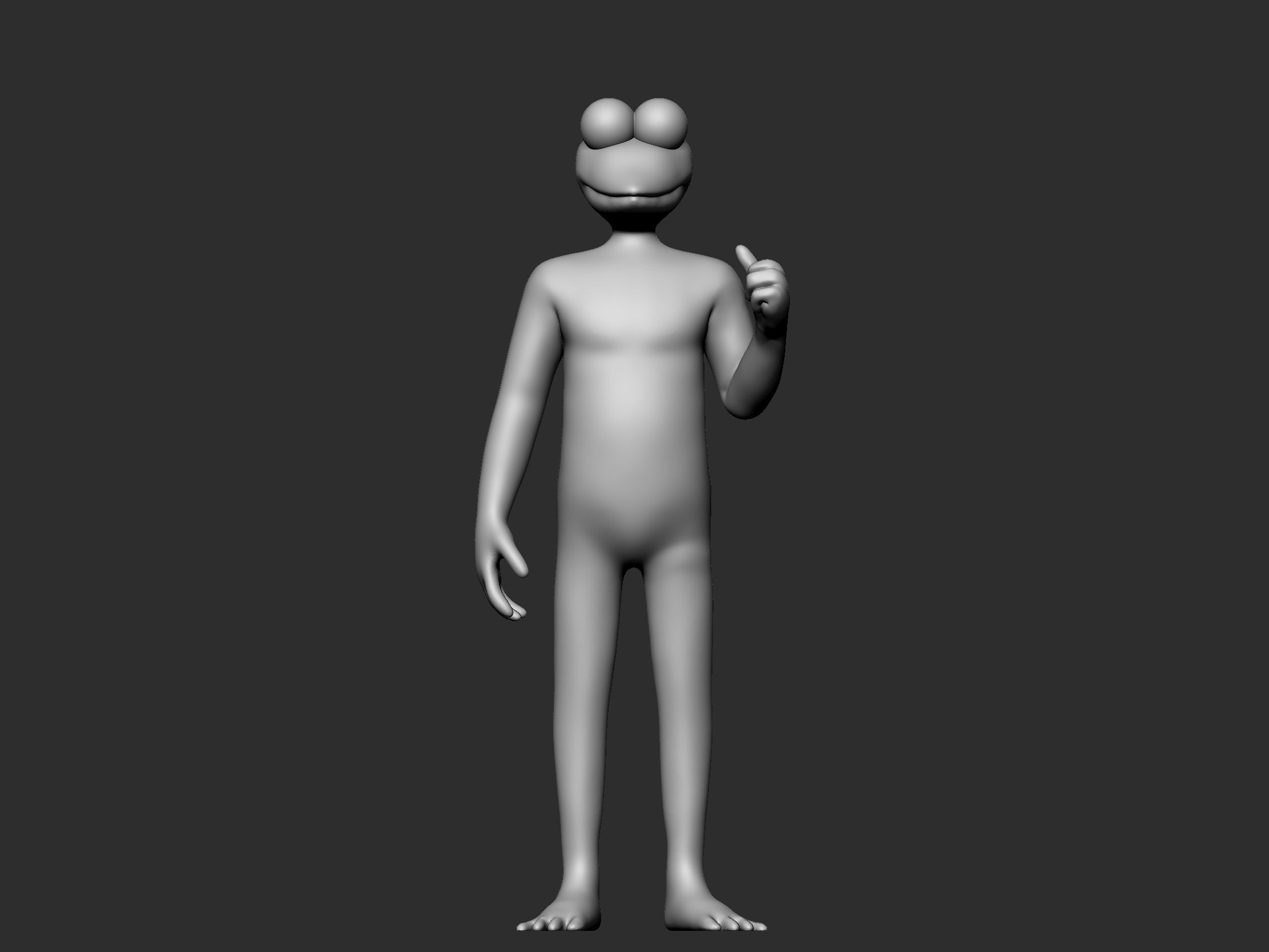 Graggle Simpson - STL - 3D print model_12