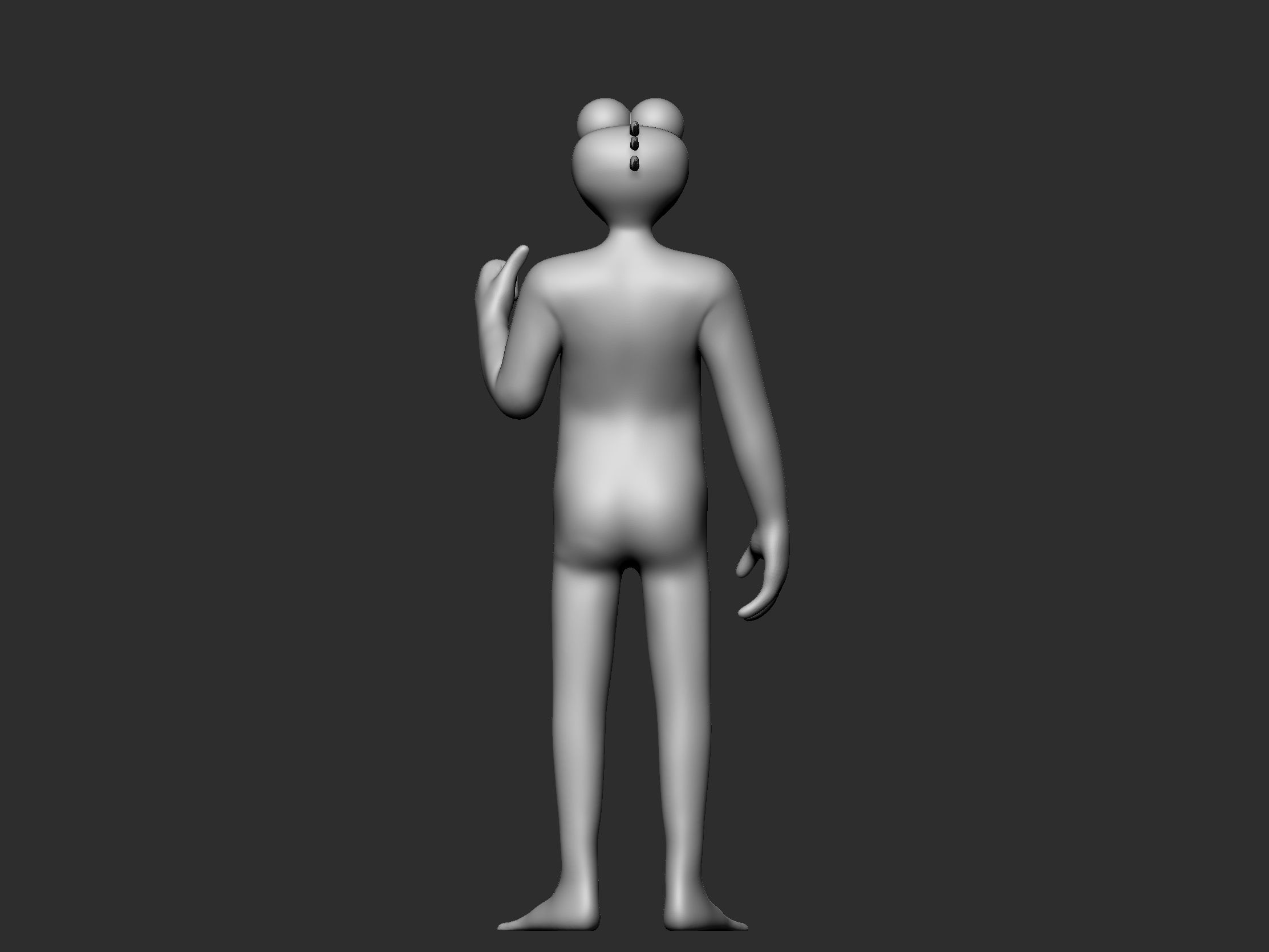 Graggle Simpson - STL - 3D print model_6