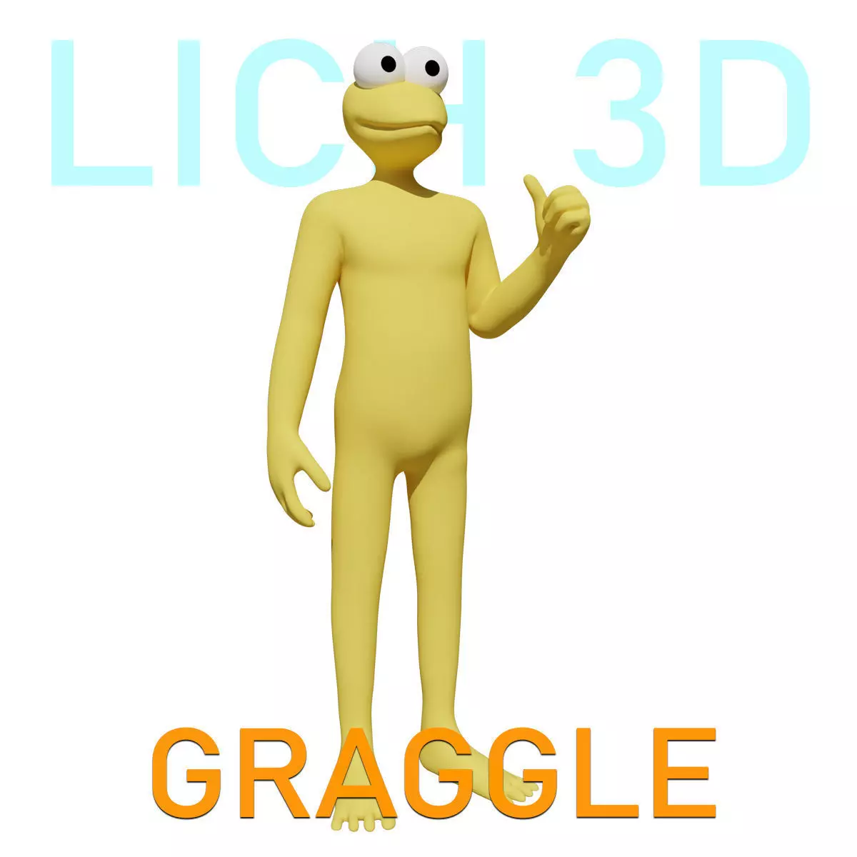 Graggle Simpson - STL - 3D print model_0