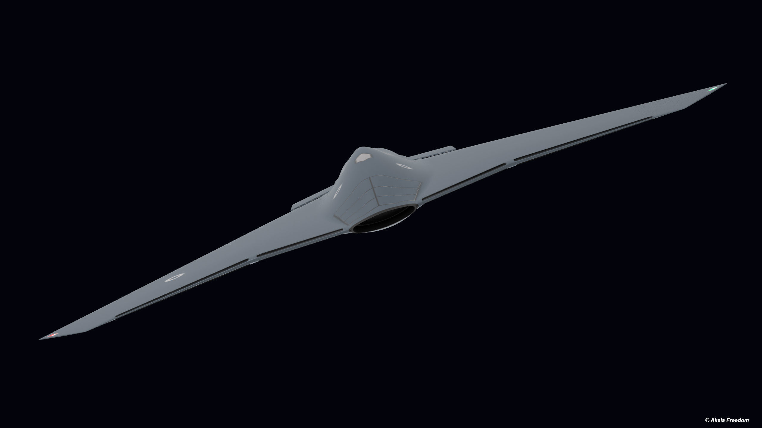UCAV Concept 3D model_5