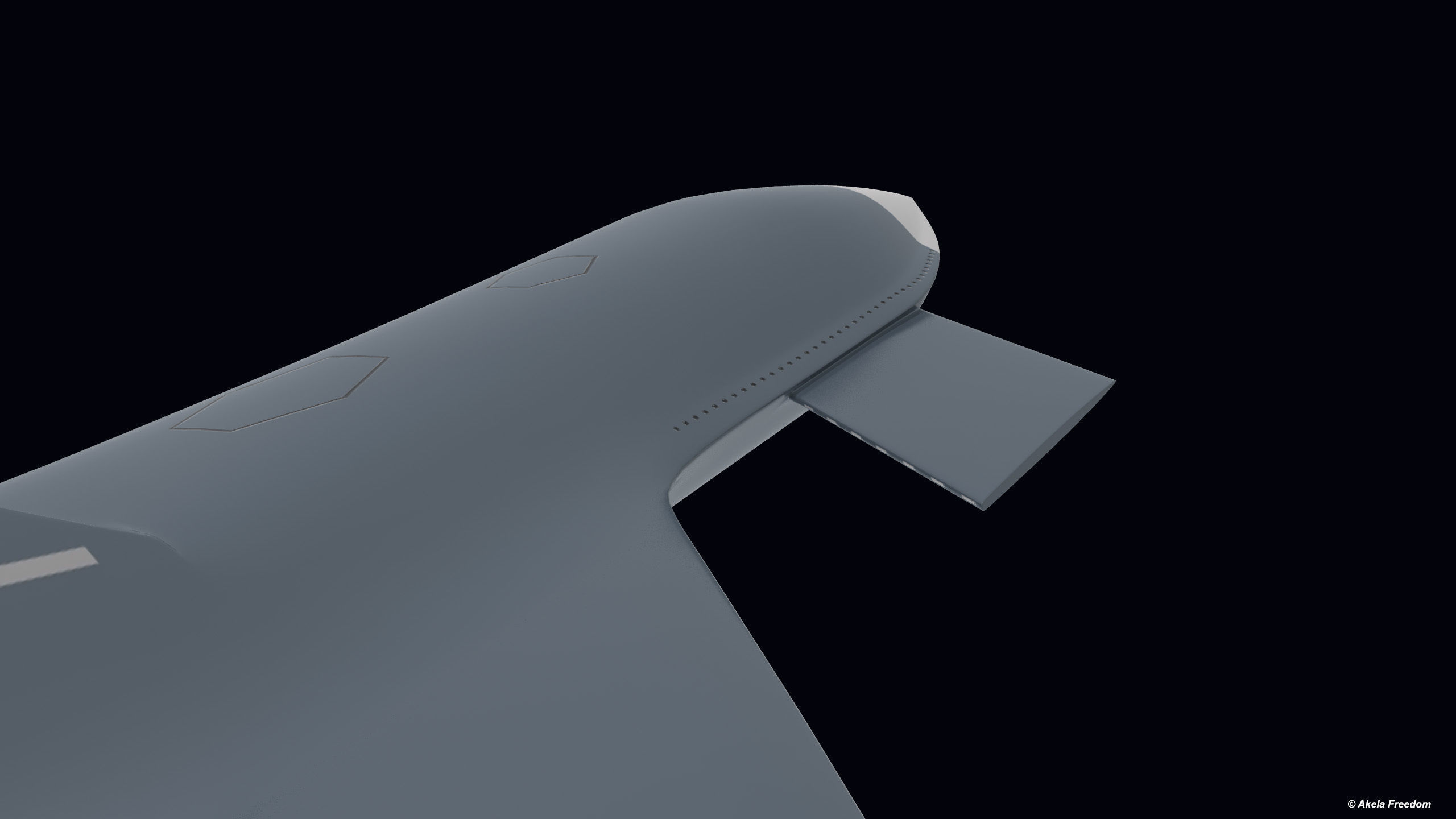 UCAV Concept 3D model_8