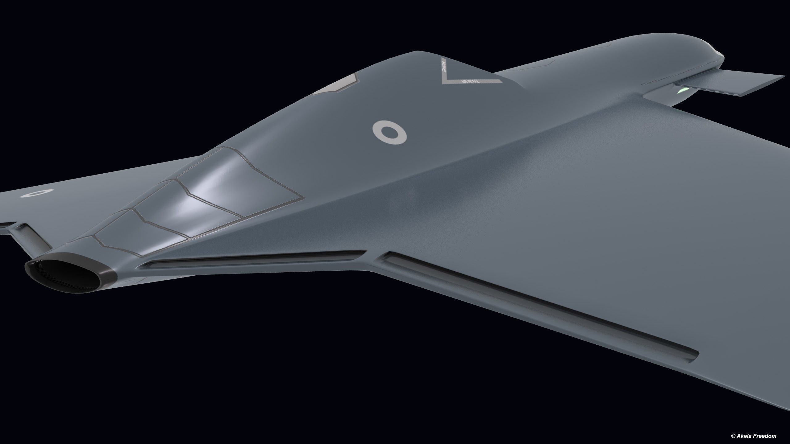 UCAV Concept 3D model_7