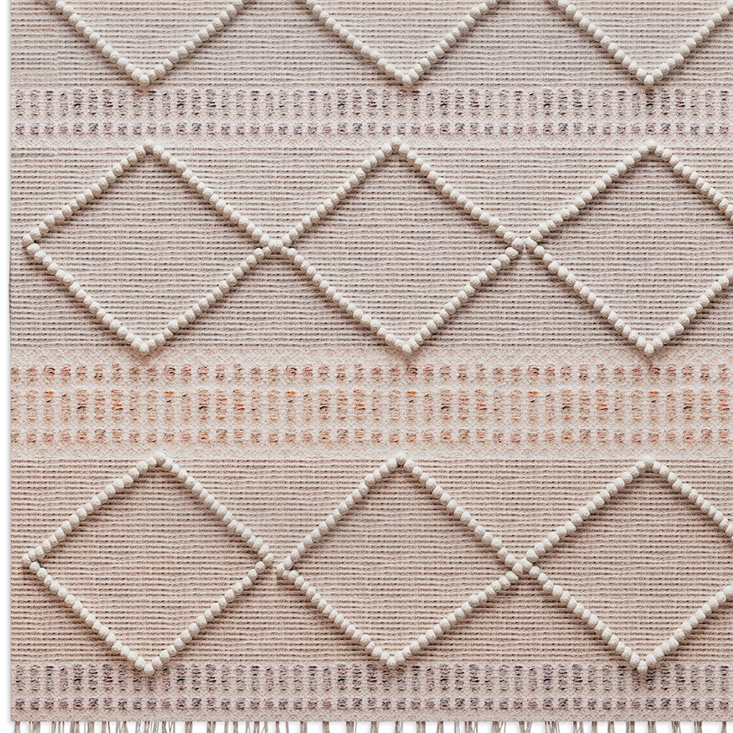 Home Republic Hendrix Natural And Sky Rug 3D model_2