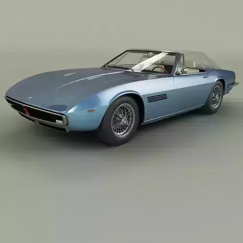 Maserati Ghibli Spyder 3D model