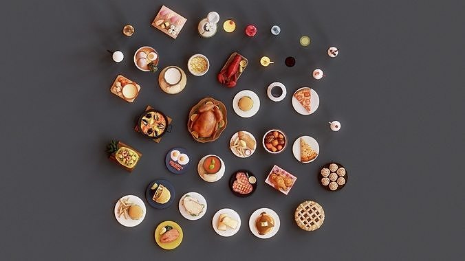 Food G03 3D Model Pack 7