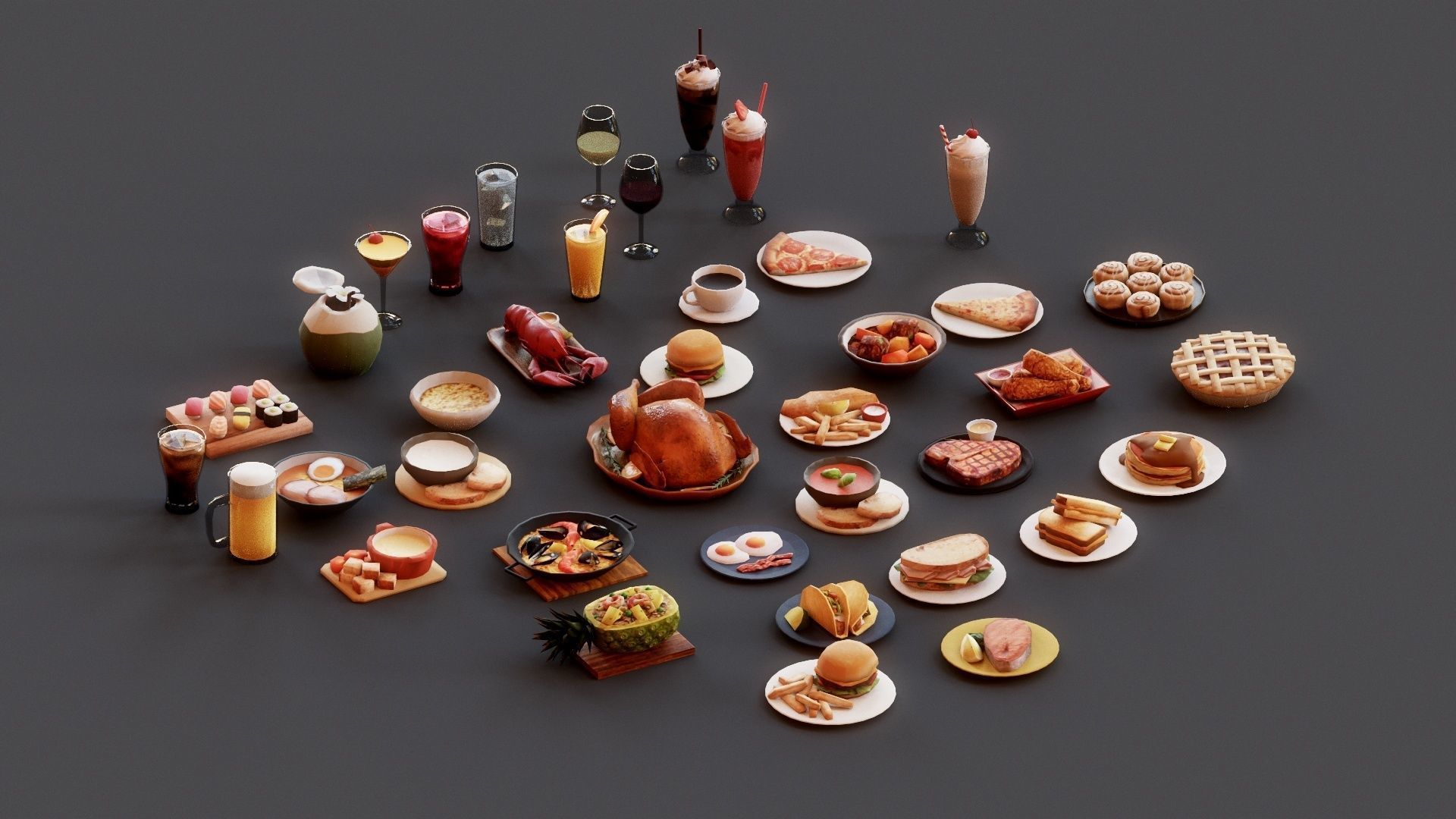Food G03 3D Model Collection_9