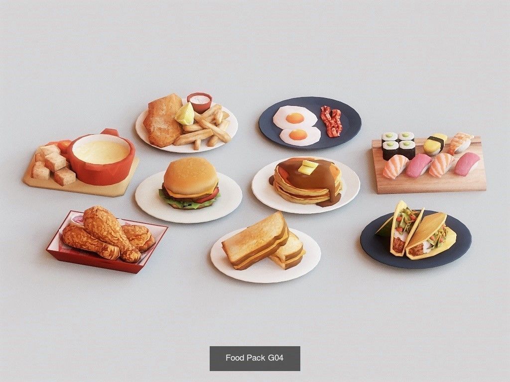 Food G03 3D Model Collection_2