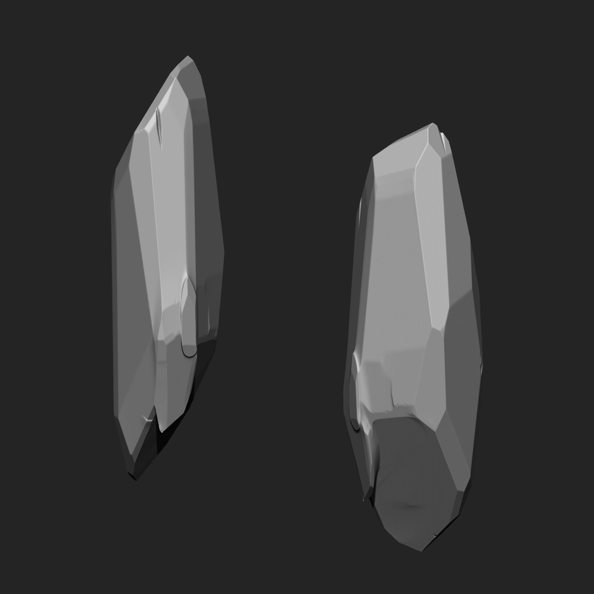 Stylized Rock IMM Brushes 15 in one Vol 4 3D model_10