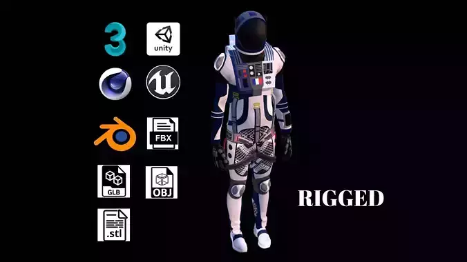 Astronaut Spacesuit  France