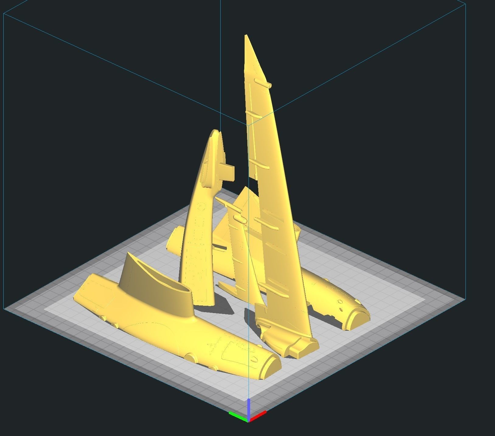 Baykar Bayraktar Akinci 3D print model 3D print model_30