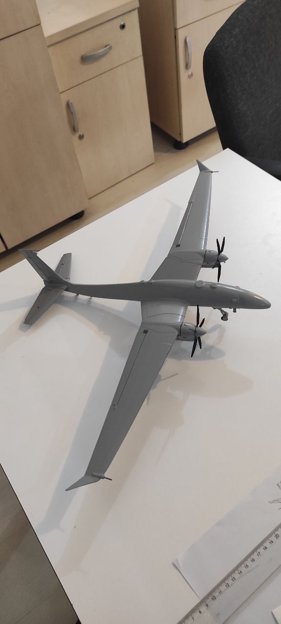 Baykar Bayraktar Akinci 3D print model 3D print model_1