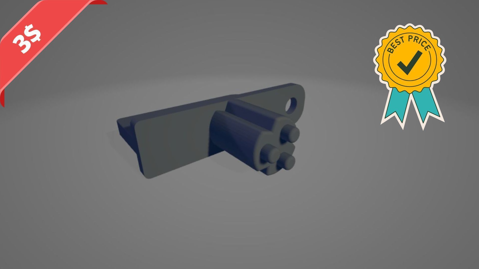 Paper Towel Dispenser Key 3D model 3D printable CGTrader