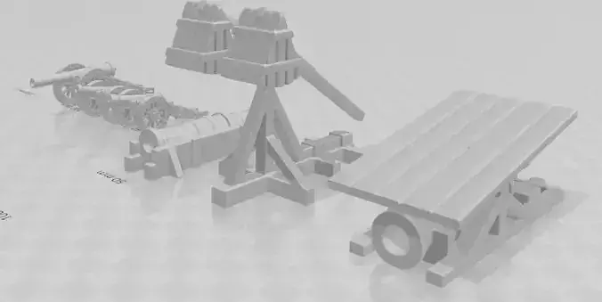 medieval artillery 28mm