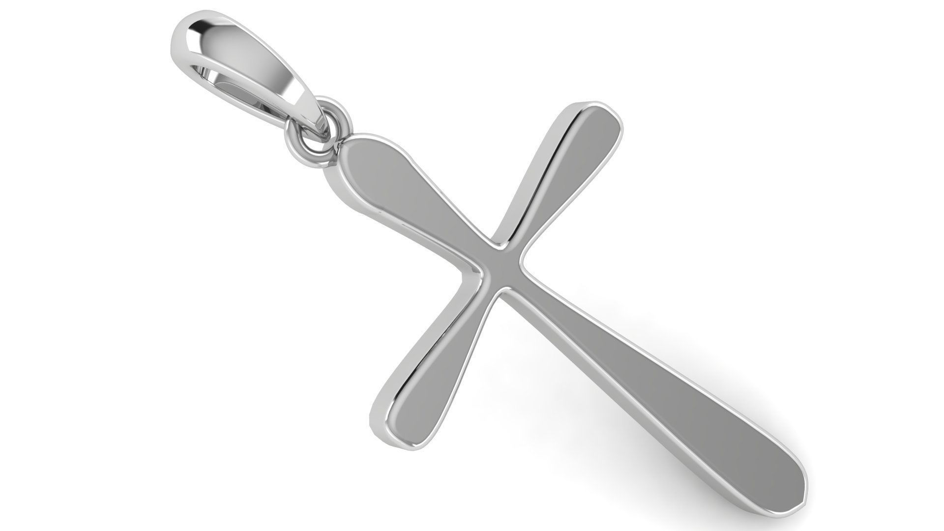 CROSS PENDANT CR80 3D print model_1