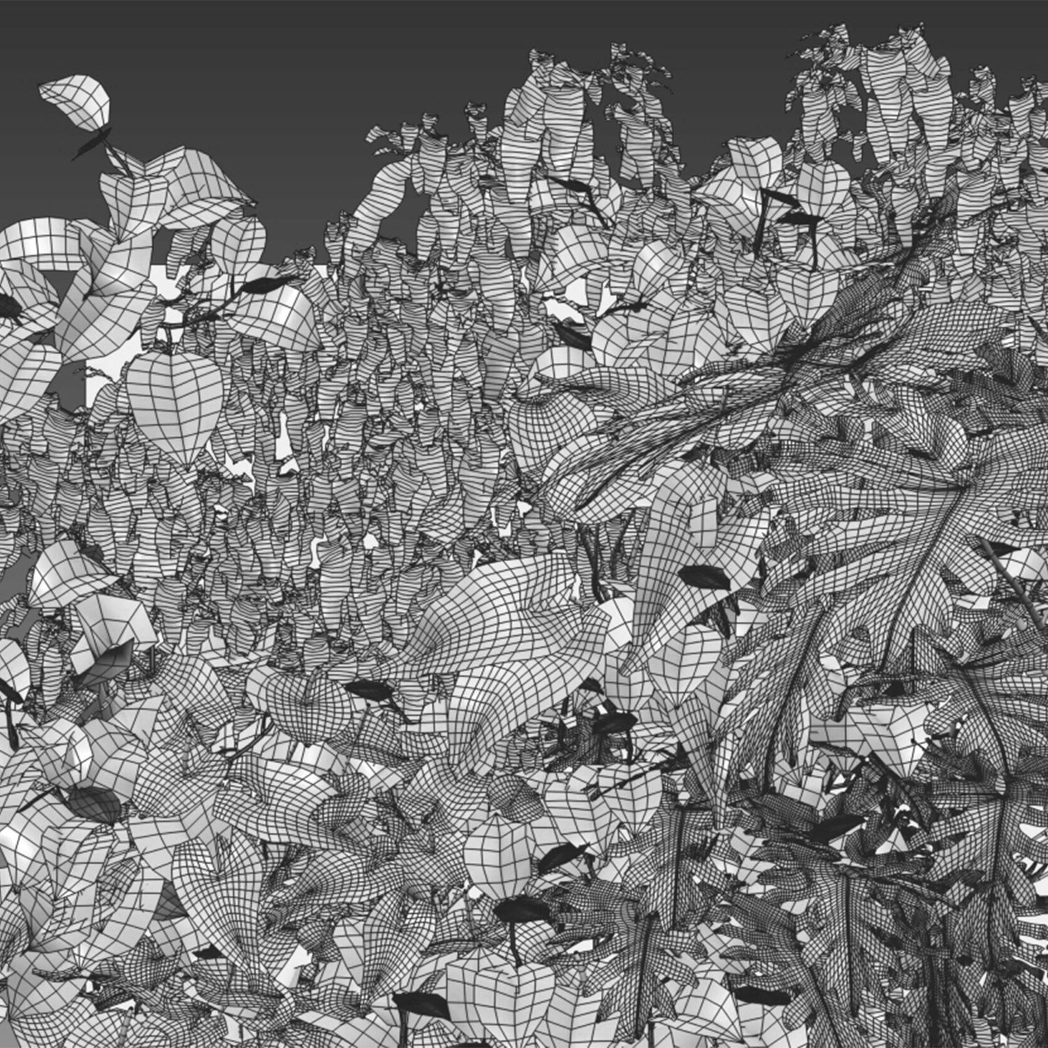 Vertical garden 23 3D model_6