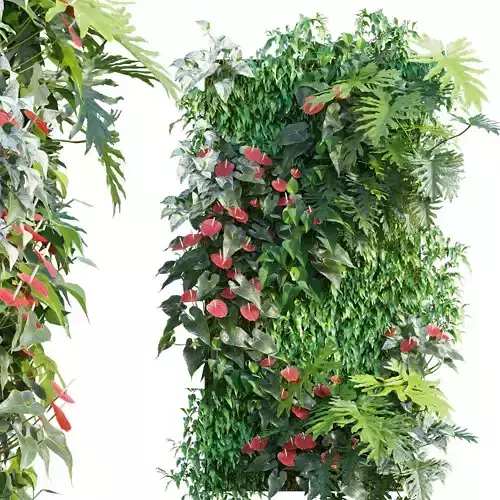 Vertical garden 23 3D model