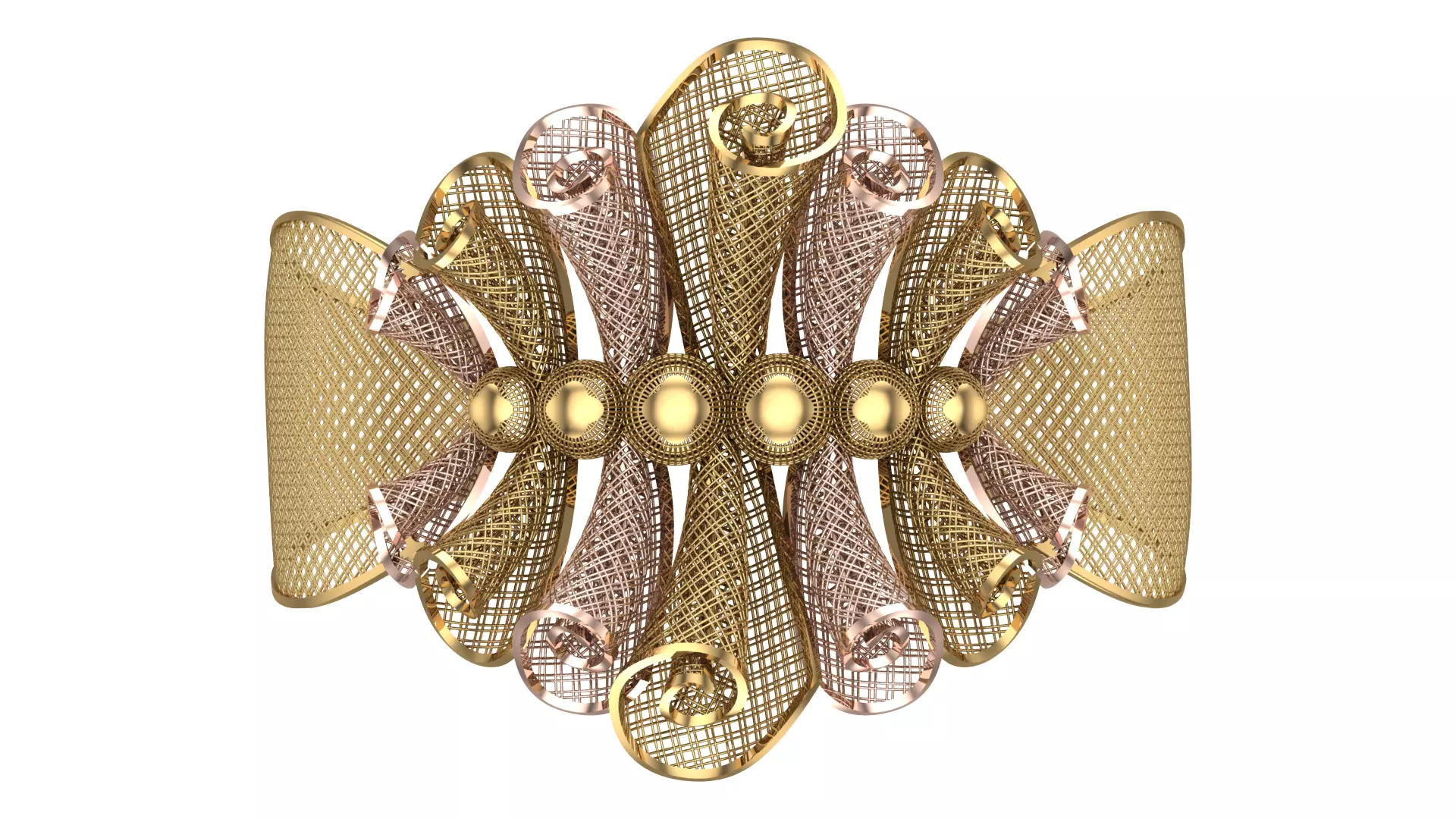 FUSION BRACELET-BK01- 3D print model_0