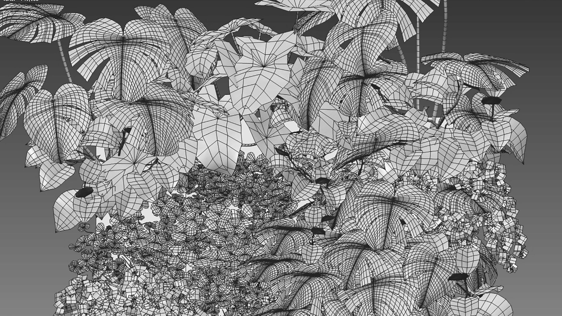 Vertical garden 22 3D model_5