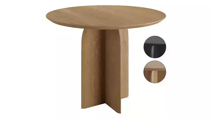 39 Modern Round Dining Table by Homary