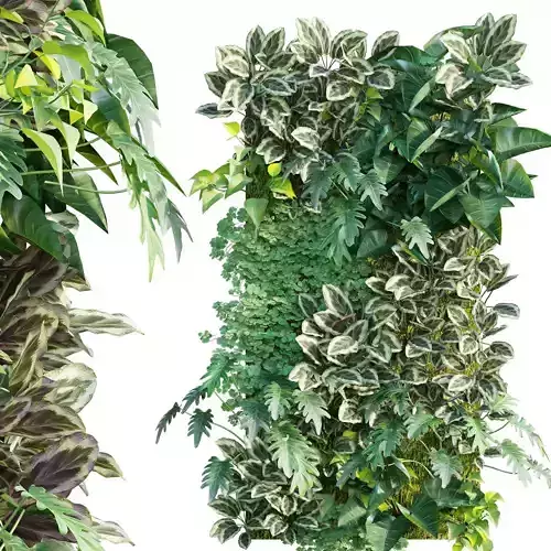 Vertical garden 21 3D model