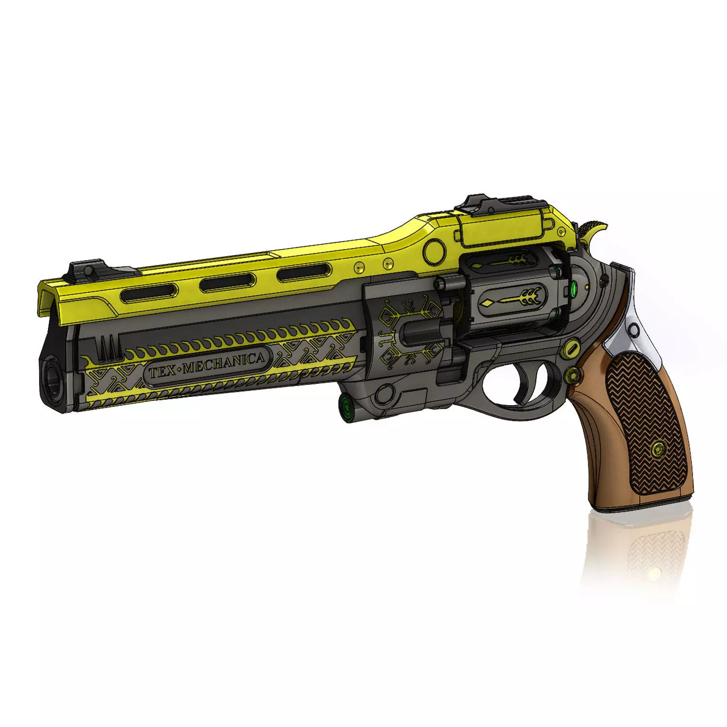 The Last Word Exotic Hand Cannon 3D print model