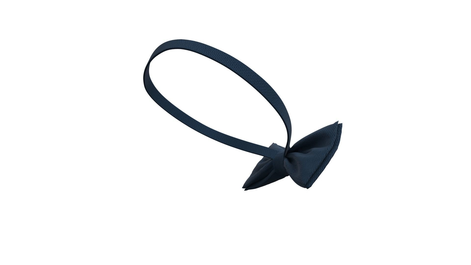 Bow Tie V1 -  Marvelous Designer 3D model_5