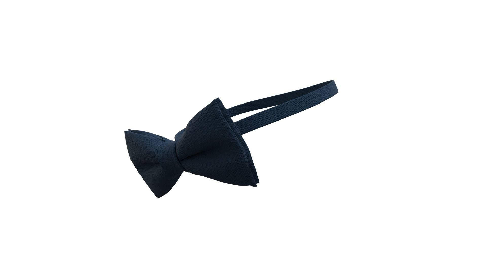 Bow Tie V1 -  Marvelous Designer 3D model_14