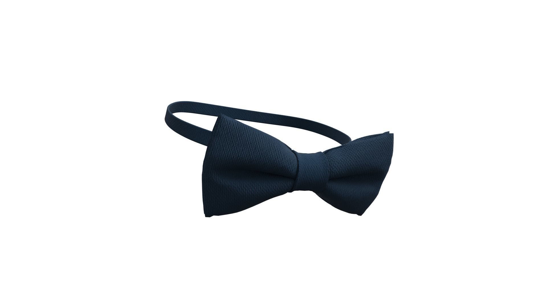 Bow Tie V1 -  Marvelous Designer 3D model_1