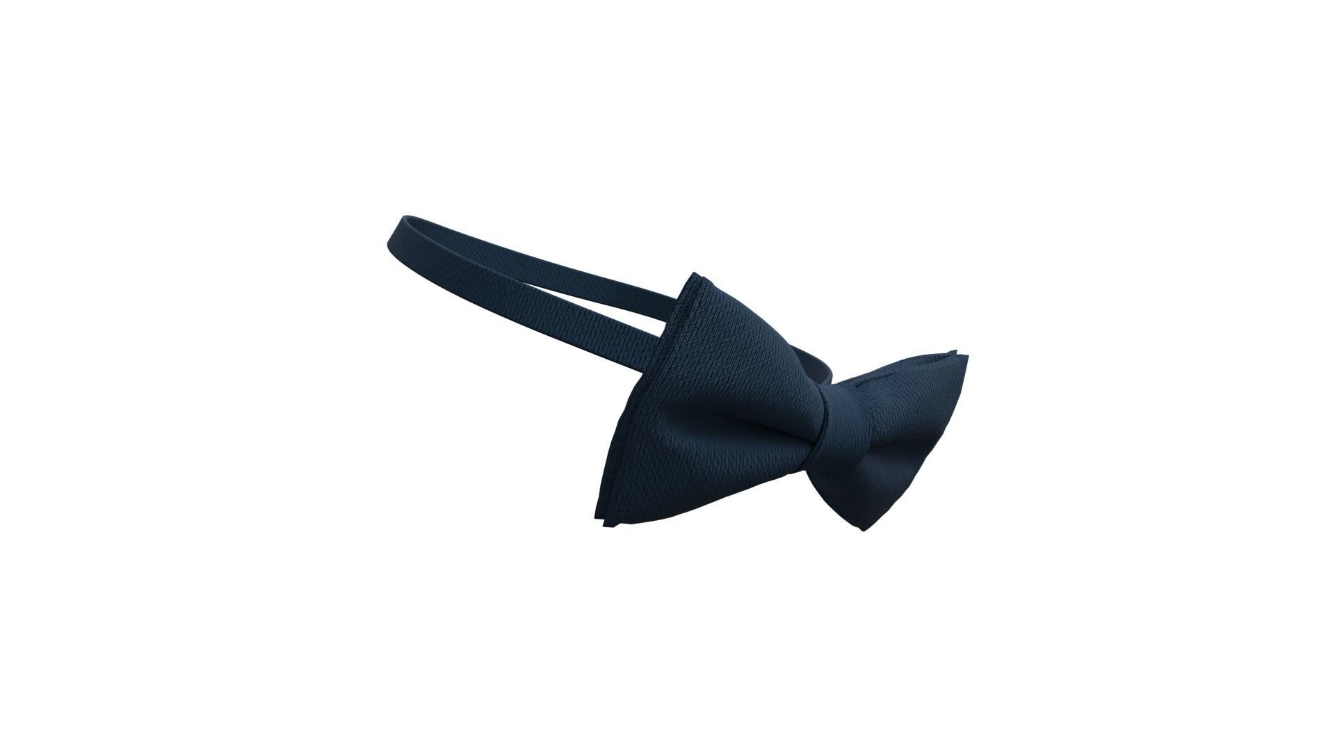 Bow Tie V1 -  Marvelous Designer 3D model_2