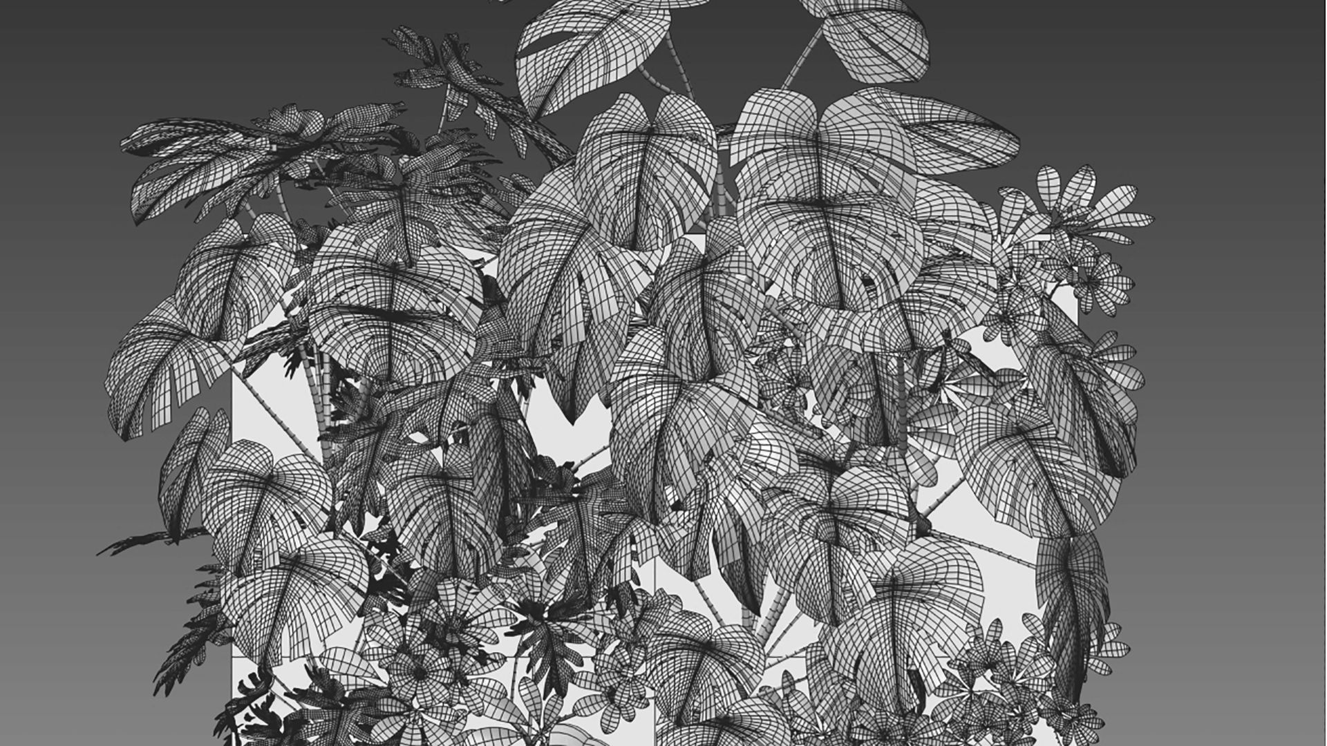 Vertical garden 18 3D model_5