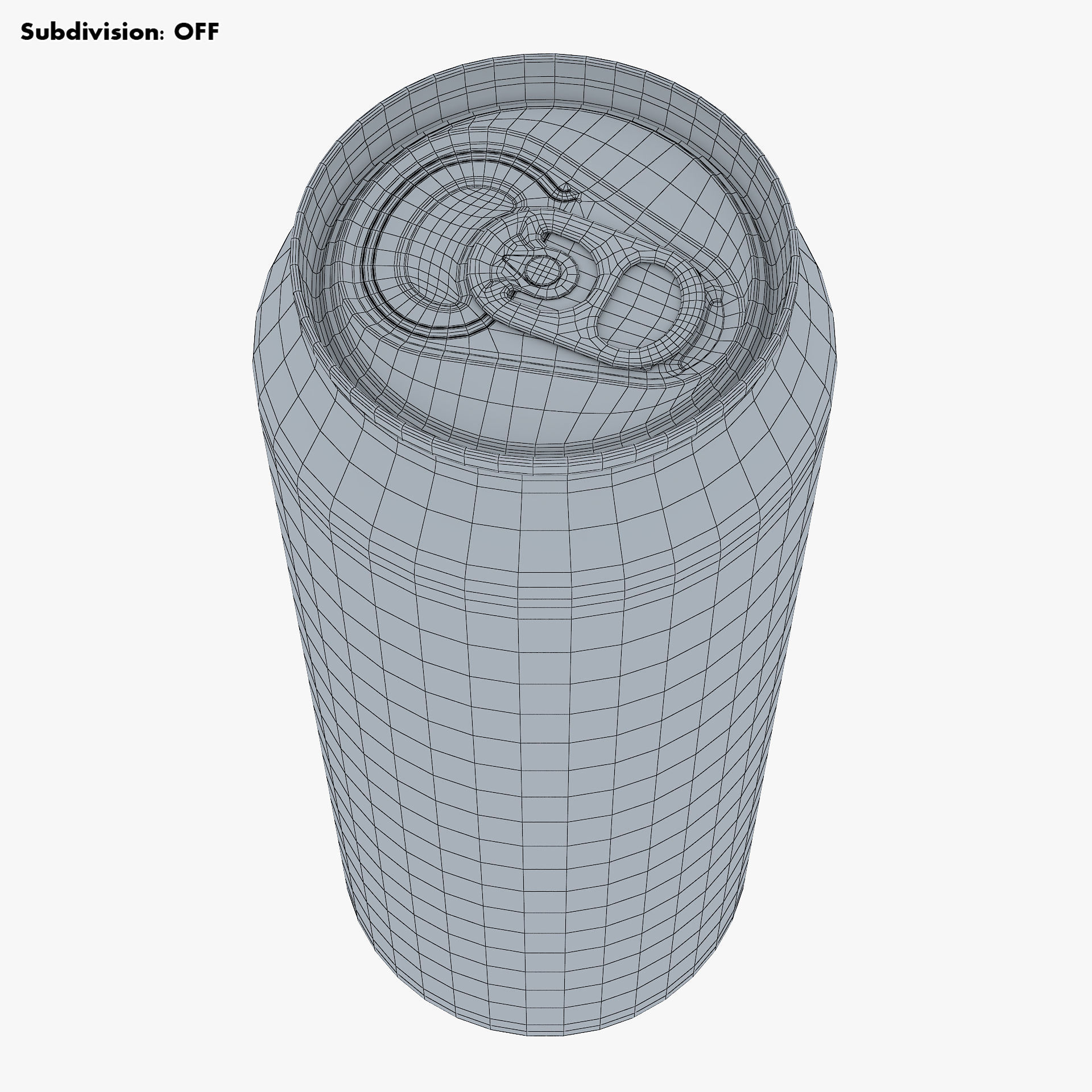 Aluminum Standard Can 500ml v 1 3D model_13