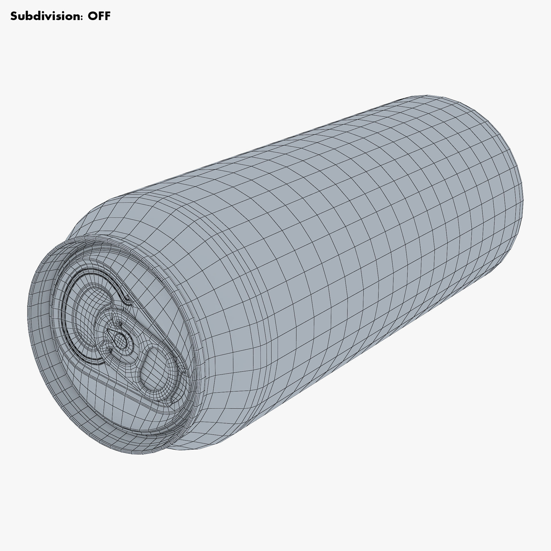 Aluminum Standard Can 500ml v 1 3D model_17
