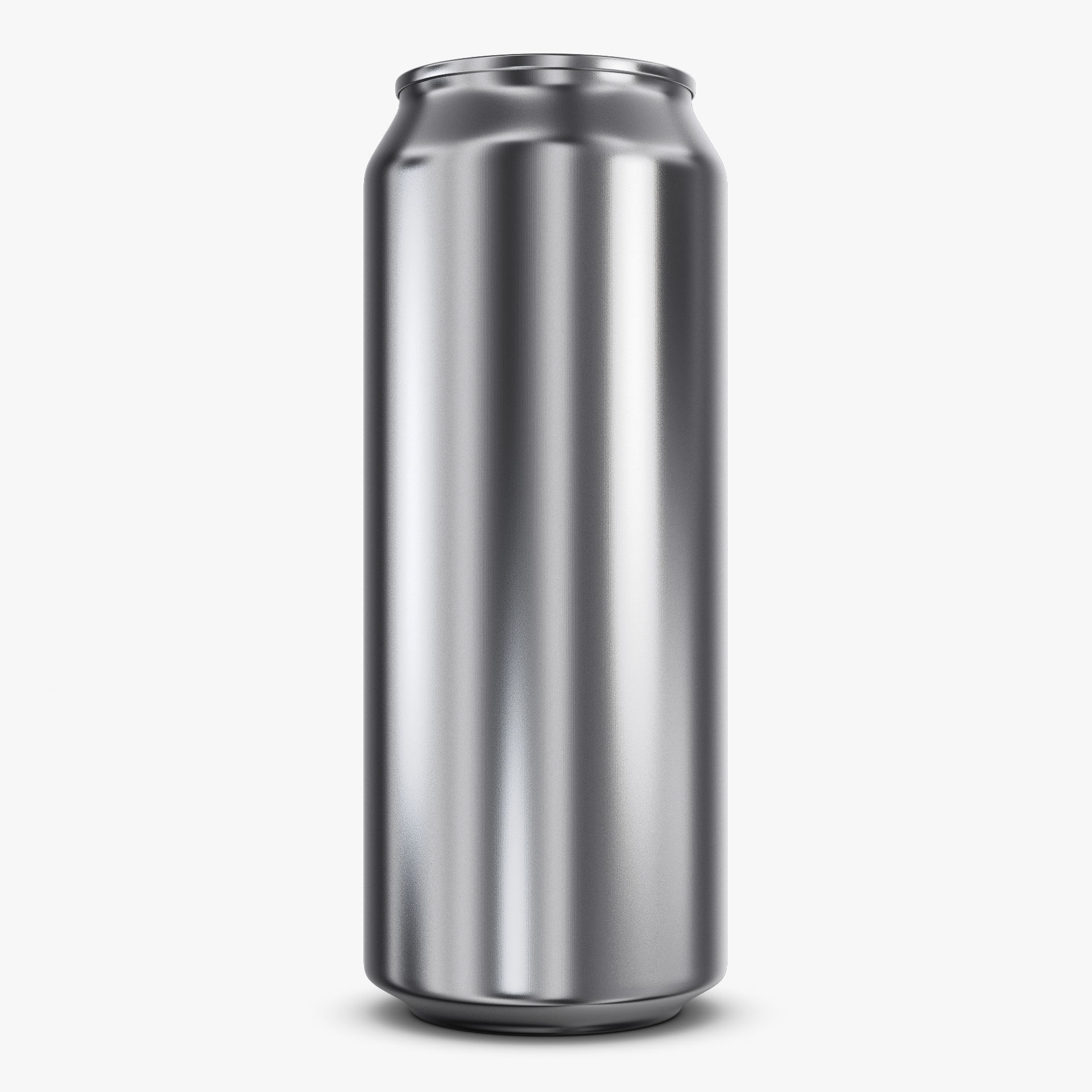 Aluminum Standard Can 500ml v 1 3D model_1