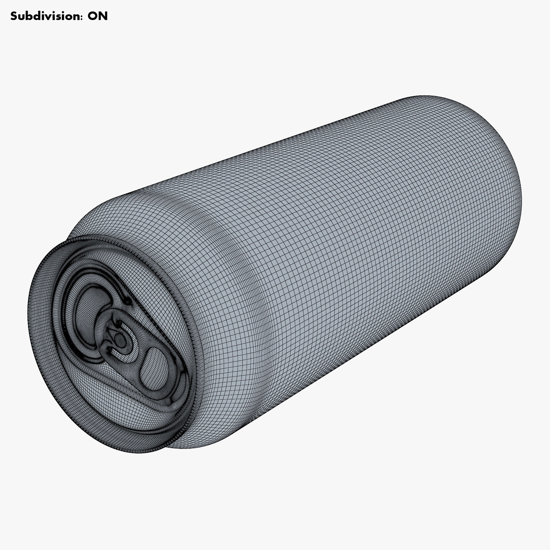 Aluminum Standard Can 500ml v 1 3D model_16