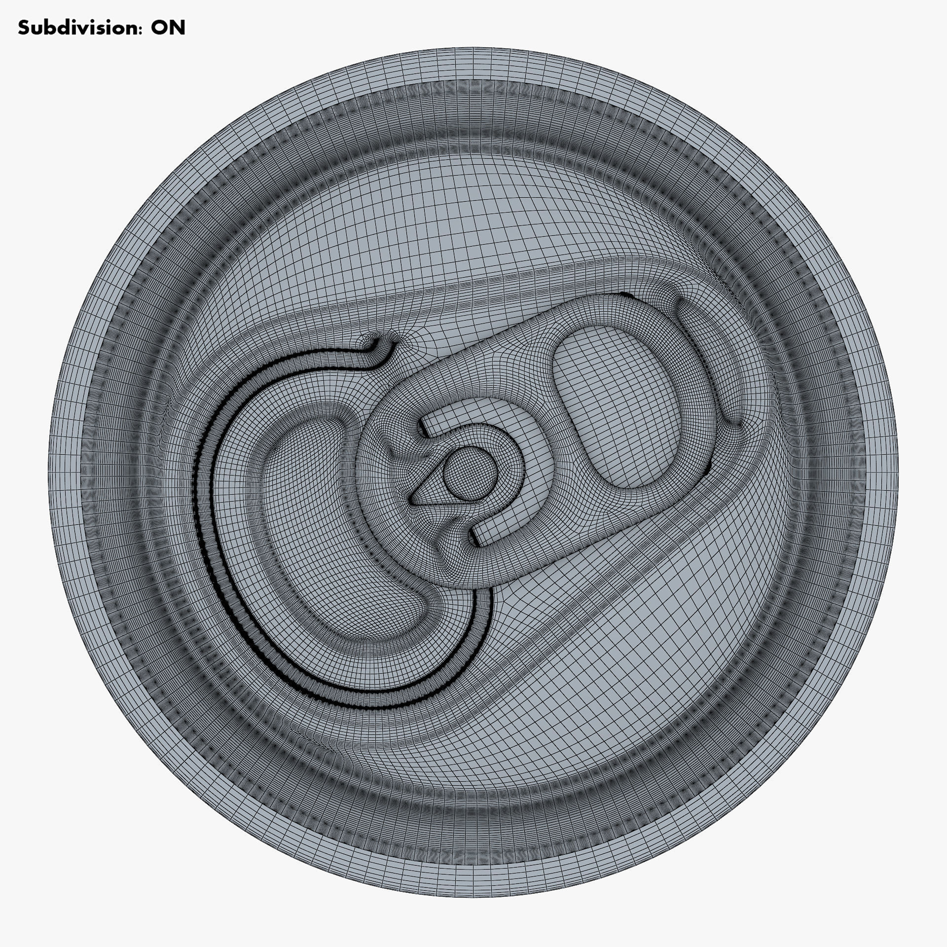 Aluminum Standard Can 500ml v 1 3D model_22