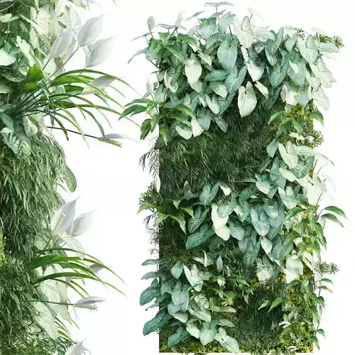 Vertical garden 17 3D model