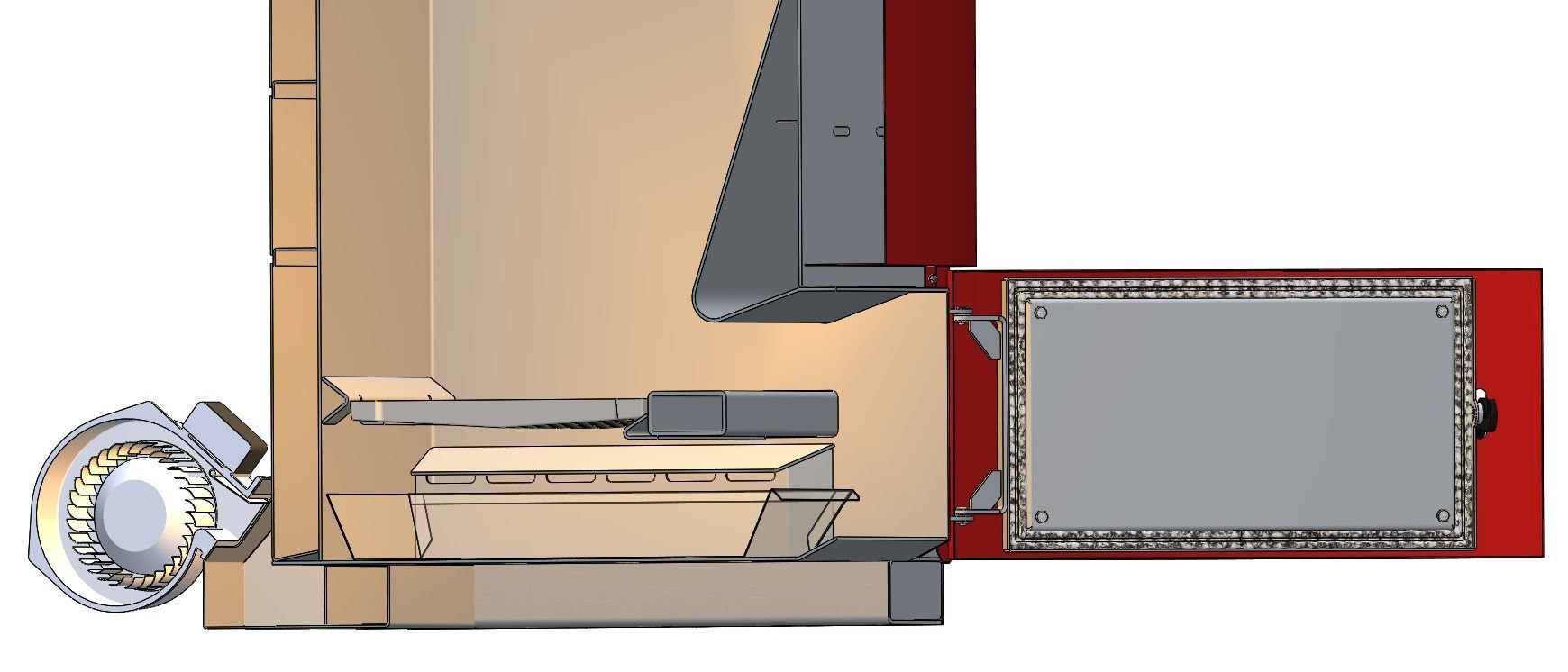 Solid fuel boiler 3D model_19