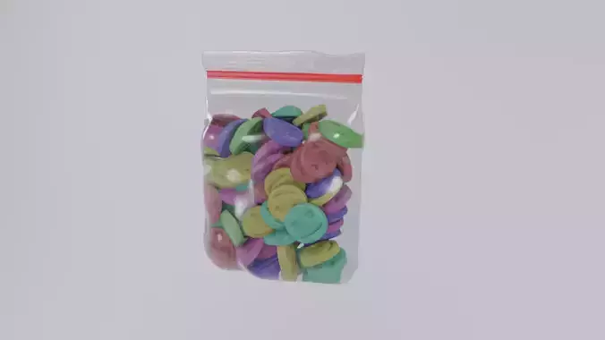 Small Ecstasy Bag and pills