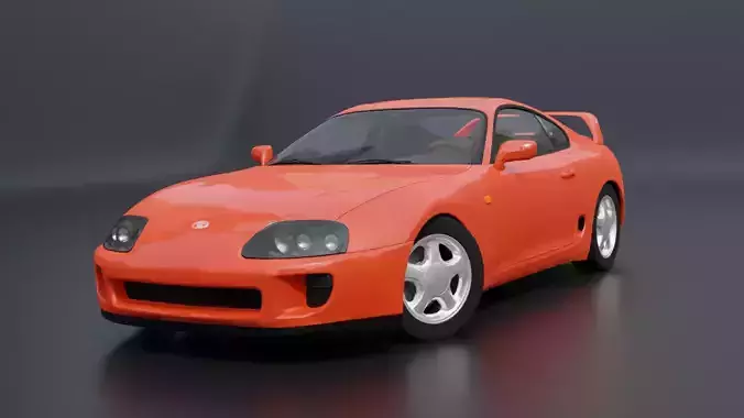 Toyota Supra 1995 3D model
