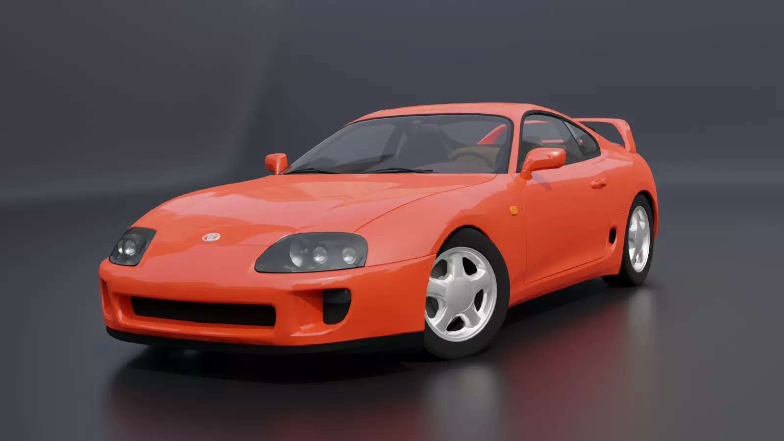 Toyota Supra 1995 3D model