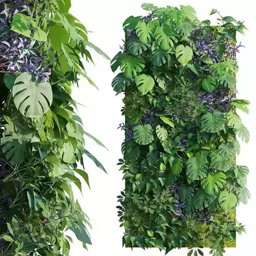 Vertical garden 15 3D model