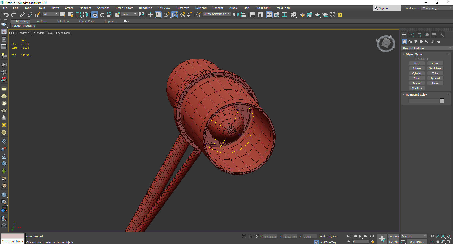 F promo Viator sconce Low-poly 3D model_4